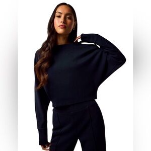 Greyson The Ojai Boatneck Top, navy, NWT, THE BEST TOP size XS